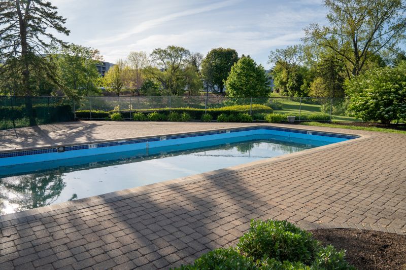 Outdoor Pool Paving