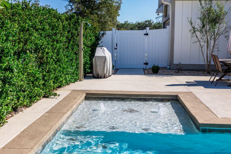 Outdoor Pool Paving